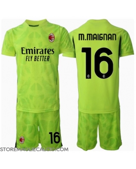 AC Milan Mike Maignan #16 Portiere Maglia Gara Terza Repliche 2024-25 Bambino